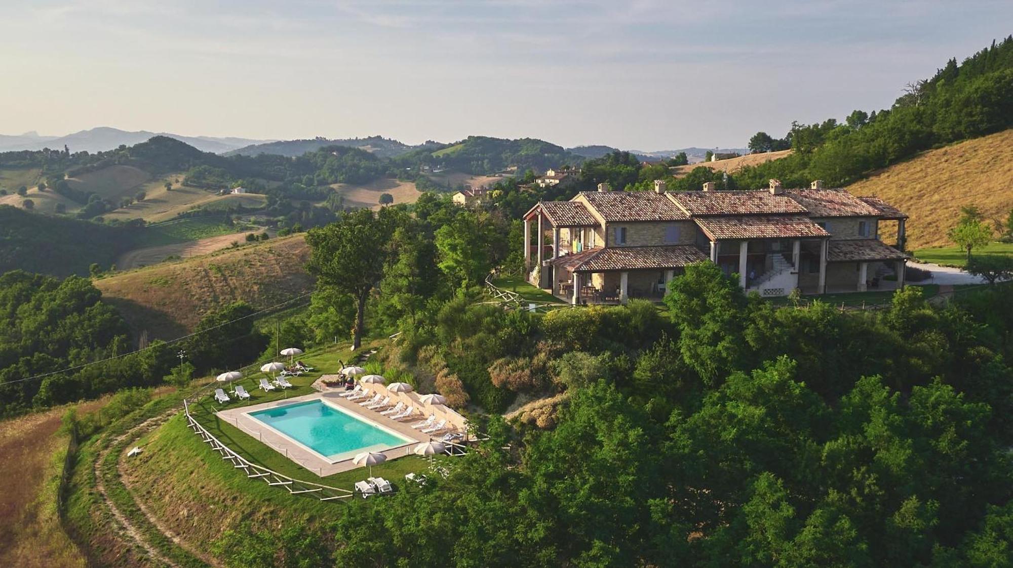 Country House Ca'Balsomino Guest House Urbino Bagian luar foto